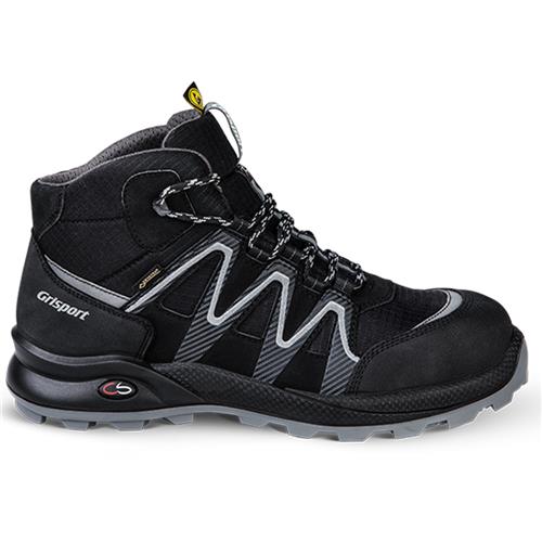 Grisport Gtx LINE hoge Veiligheidsschoen S3 ESD zwart/zilver
